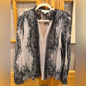 Anthropologie Forever That Girl Sheer Blouse